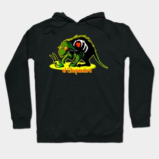 EL CHUPACABRA flashlight beam Hoodie